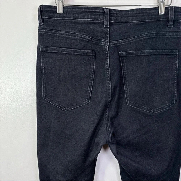 Zara Womens Size 14  High Rise Dark Wash Jeans - Picture 10 of 13